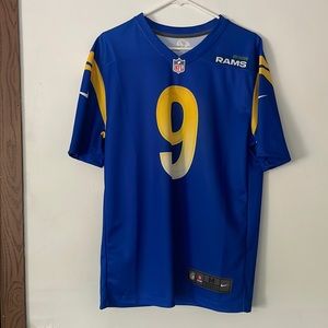 NFL Ram Matthew Stafford Jersey Medium 2022
